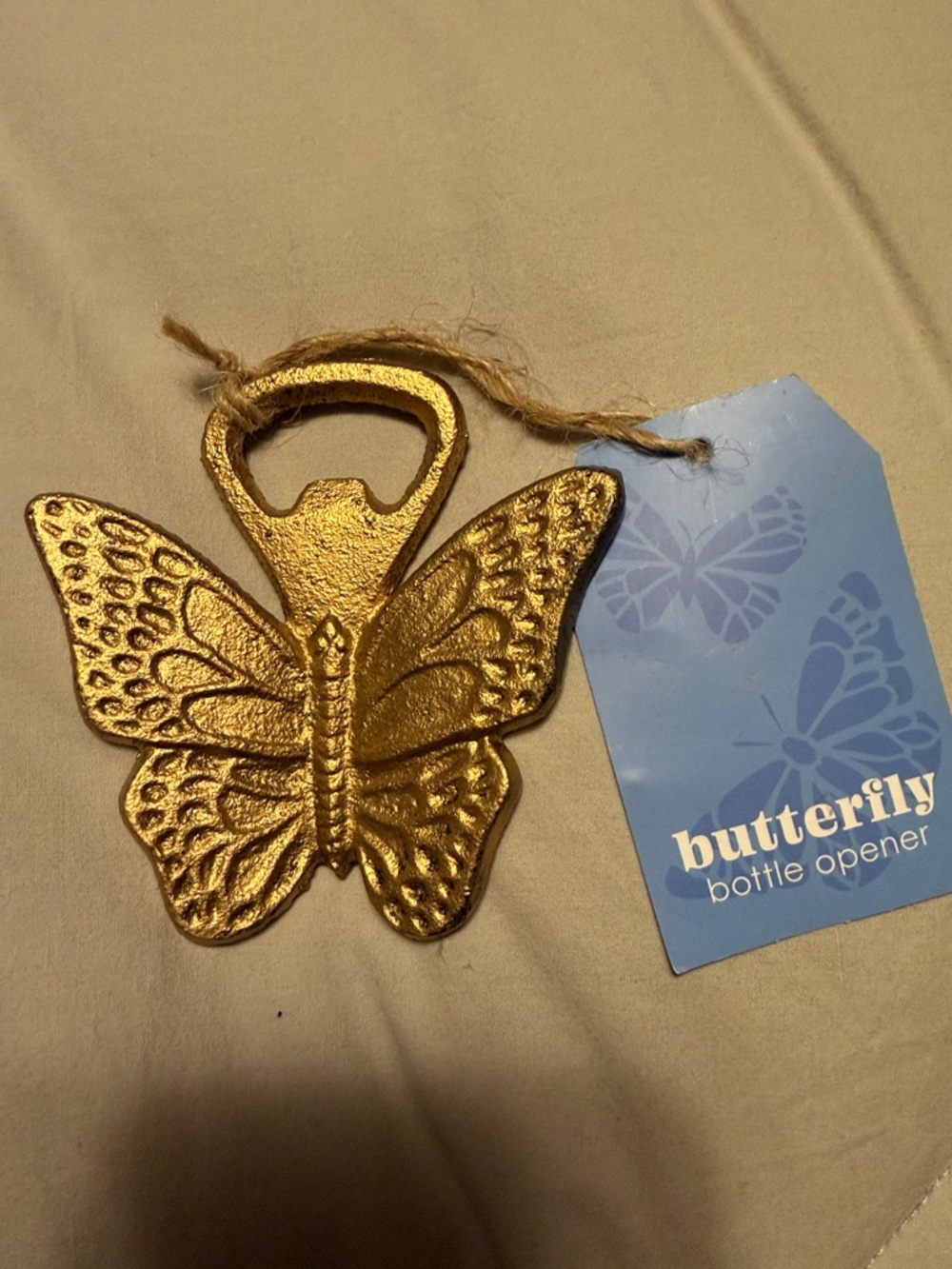 Nordstrom Gold Butterfly Bottle Opener